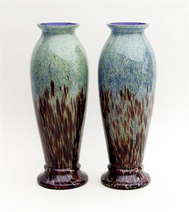 Paar Art Deco-Vasen.