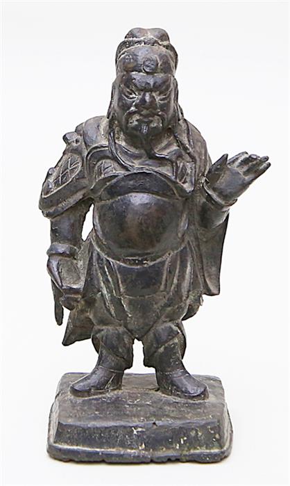 Ming-Skulptur des Kriegsgottes "Guanyu".