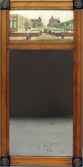 Klassizistischer Pfeilerspiegel (um 1800).