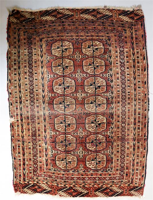 Turkmene (um 1900), ca. 128x 92 cm.