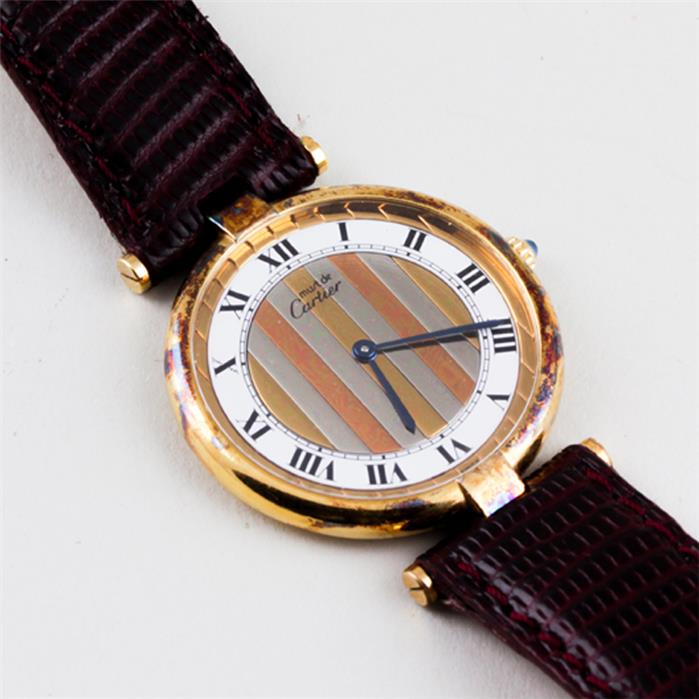 Armbanduhr "Must de Cartier".