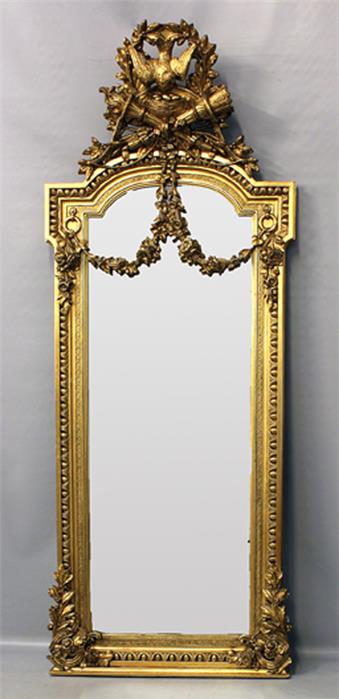 Großer Prunk-Spiegel (19. Jh.).