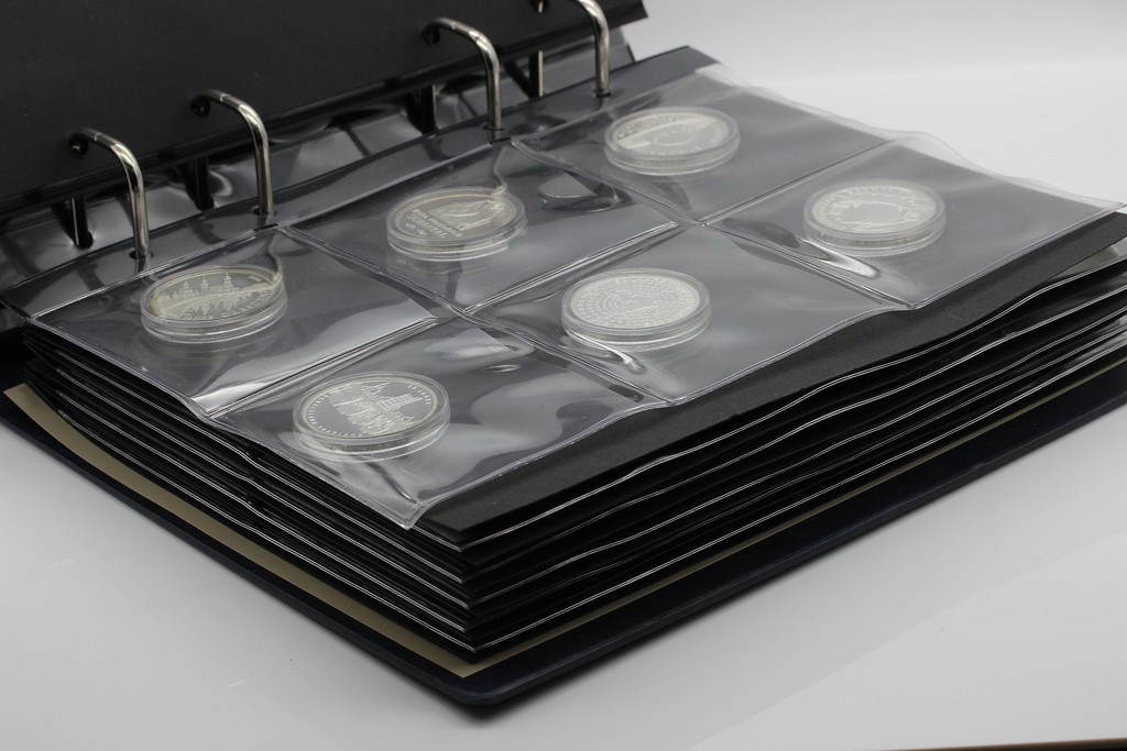 Sammlung von 55 10-Euro-Silber-Gedenkmünzen, BRD 2002-2012.