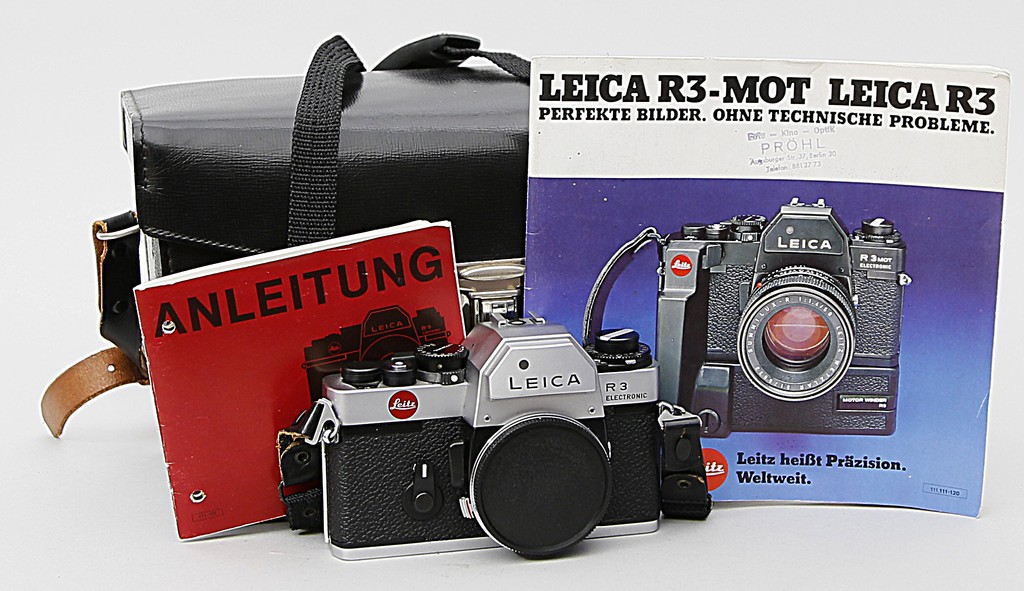 Kamera-Body "Leica R3 Electronic".