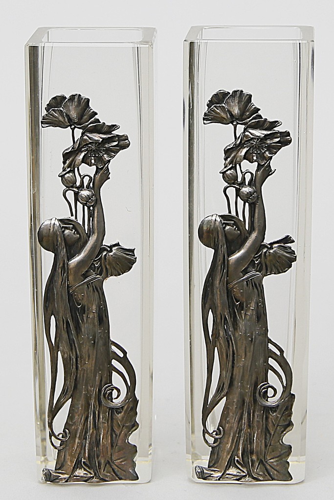 Paar Jugendstil-Vasen.