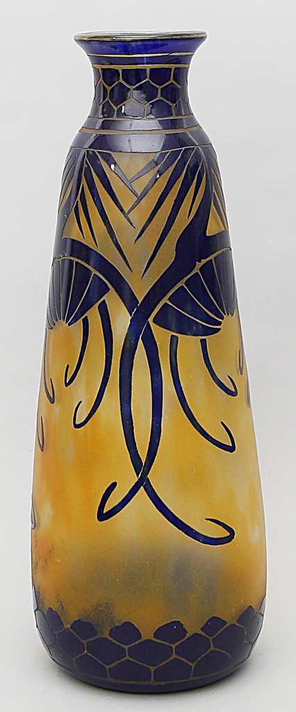 Große Art Deco-Vase.