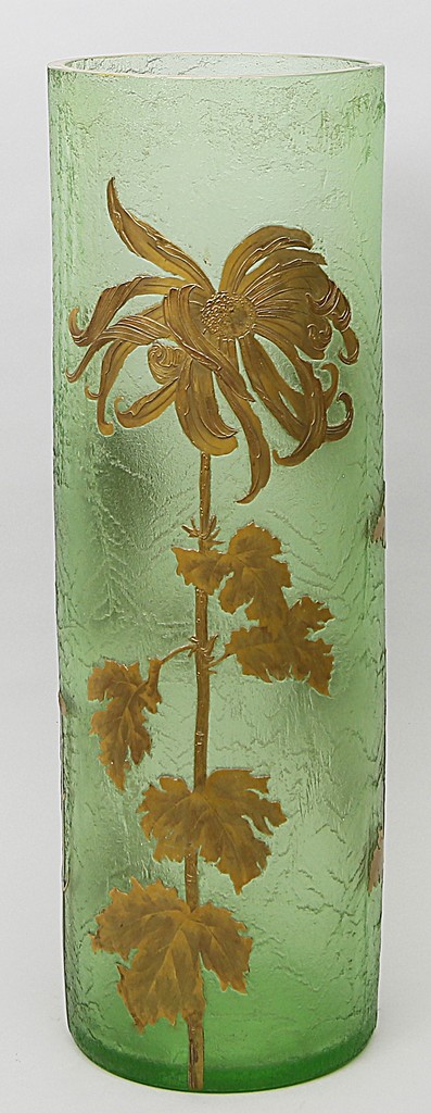 Große Jugendstil-Vase, Mont Joye.