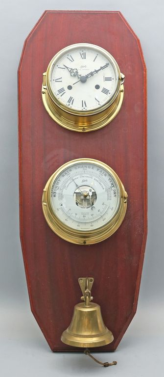 Glasenuhr "Royal Mariner" und Barometer, Schatz.