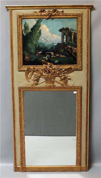 Prunkspiegel im Stil Louis XVI.