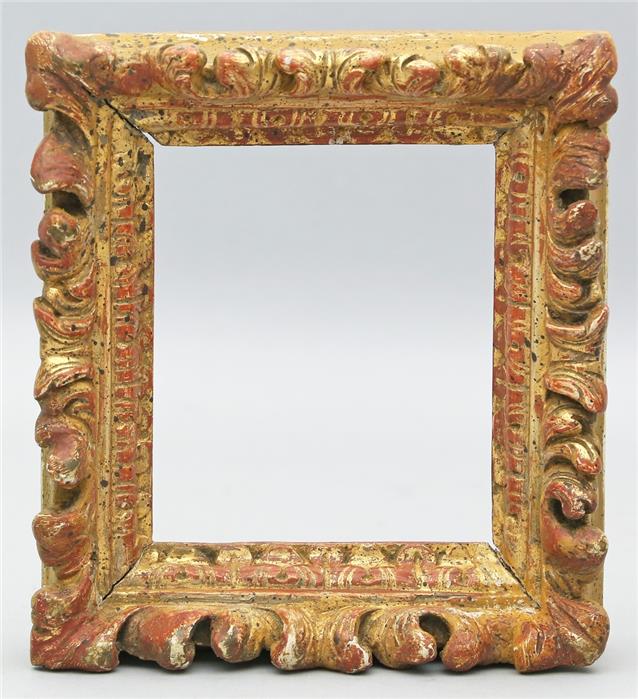 Kleiner Rahmen im Stil Louis XV. (wohl 19. Jh.).