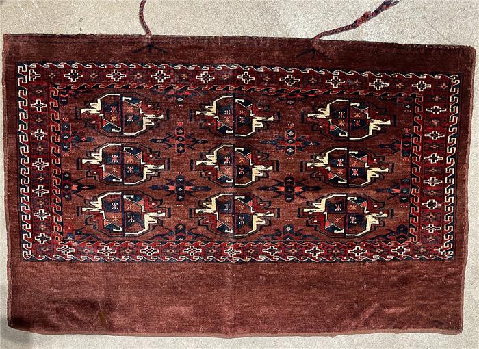 Turkmenen-Taschenfront, ca. 75x 118 cm.
