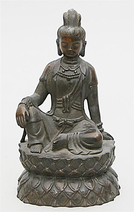 Skulptur "Bodhisattva Guanyin", Ming-Zeit.