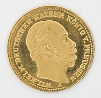 Preußen, Wilhelm I., 5 Mark 1877.