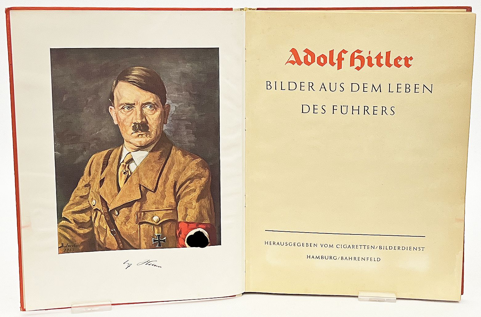 Zigaretten-Bilderalbum "Adolf Hitler".